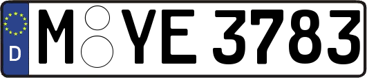 M-YE3783