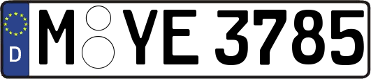 M-YE3785
