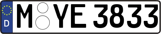 M-YE3833