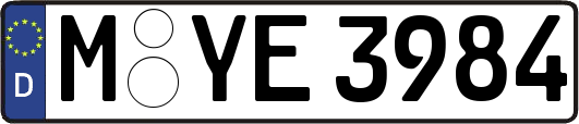 M-YE3984