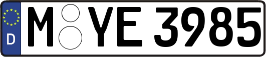 M-YE3985