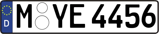 M-YE4456
