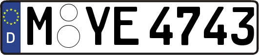 M-YE4743