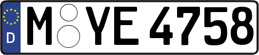 M-YE4758