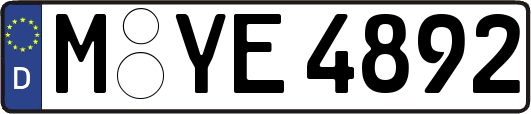 M-YE4892