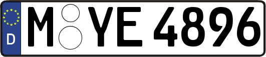 M-YE4896