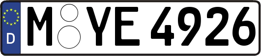 M-YE4926