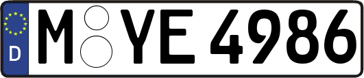 M-YE4986