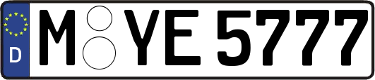 M-YE5777