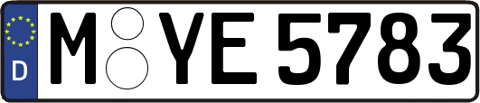 M-YE5783