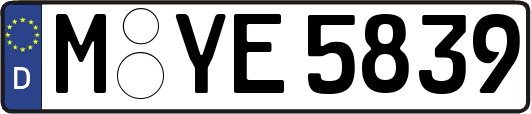 M-YE5839