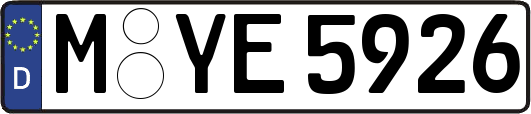 M-YE5926
