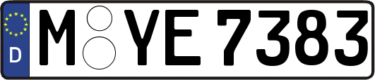 M-YE7383