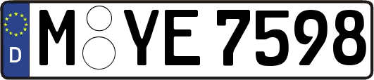 M-YE7598