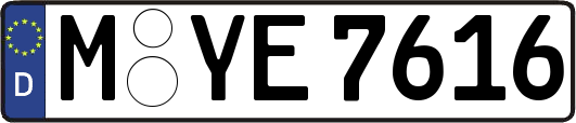 M-YE7616