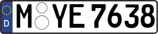 M-YE7638