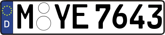 M-YE7643