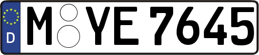 M-YE7645
