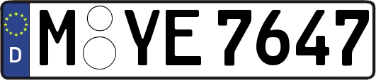 M-YE7647