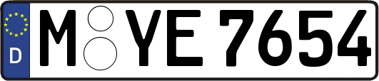 M-YE7654
