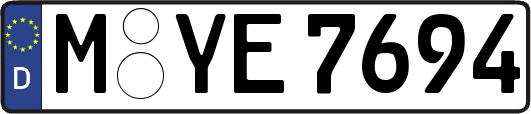 M-YE7694