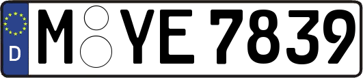 M-YE7839