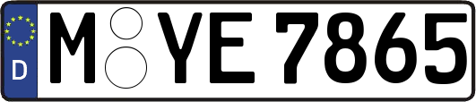M-YE7865