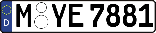 M-YE7881