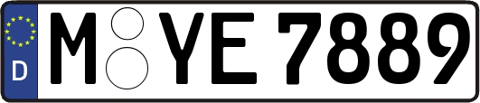 M-YE7889