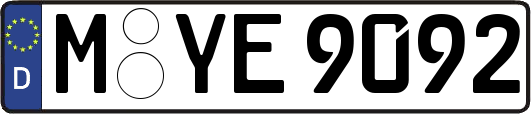 M-YE9092