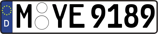M-YE9189