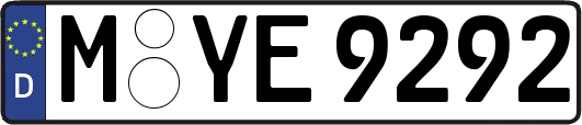 M-YE9292