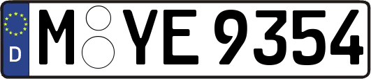 M-YE9354