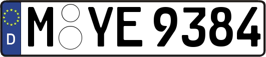 M-YE9384