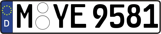M-YE9581