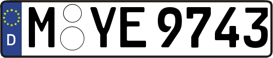 M-YE9743