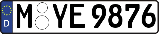 M-YE9876