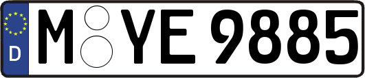 M-YE9885