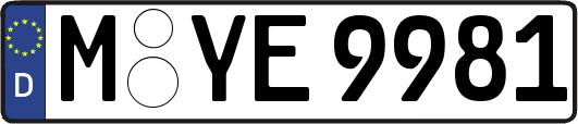 M-YE9981