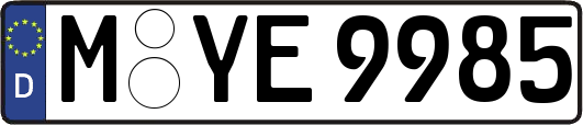 M-YE9985