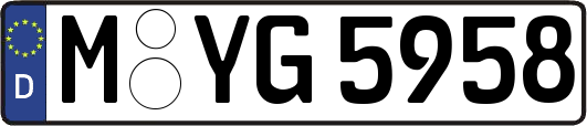 M-YG5958