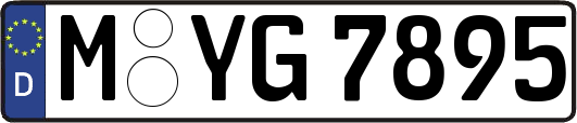 M-YG7895