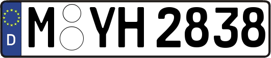 M-YH2838