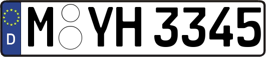 M-YH3345