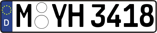 M-YH3418