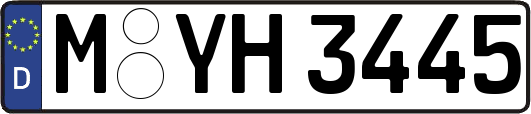 M-YH3445