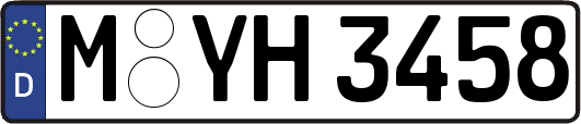 M-YH3458