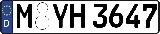 M-YH3647