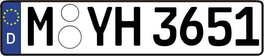 M-YH3651