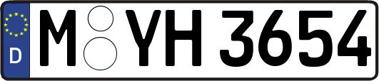 M-YH3654